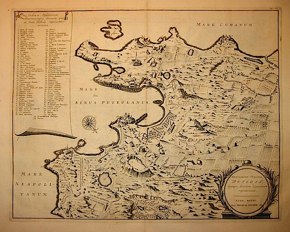 Van der Aa Pieter (1659-1733) Amoenissimae Regionis Puteoli ejusque Locorum adjacentium repraesentatio 1704 Lugduni Batavorum (Leiden) 